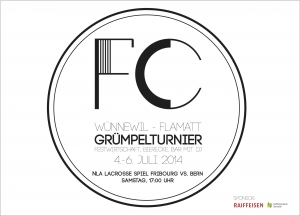 Flyer Grümpelturnier 2014 - Vorderseite